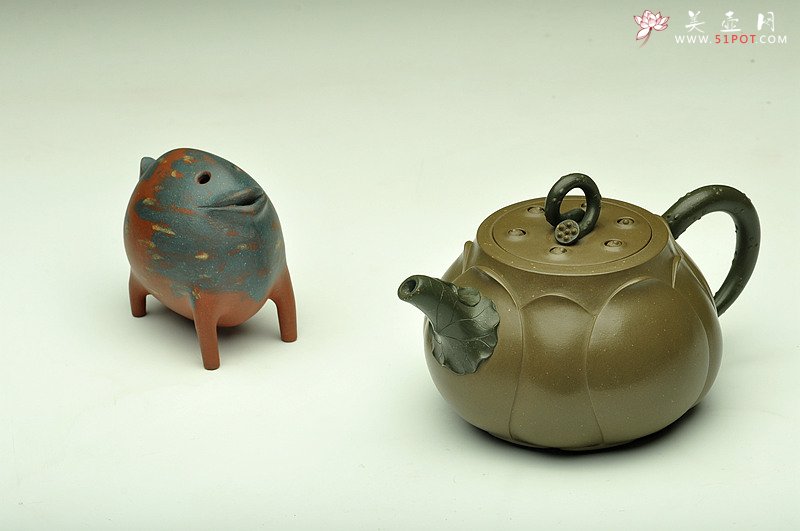 紫砂壶图片：原创作品孙伟强张新亚合作 灵秀俊美    典雅大气 - 美壶网