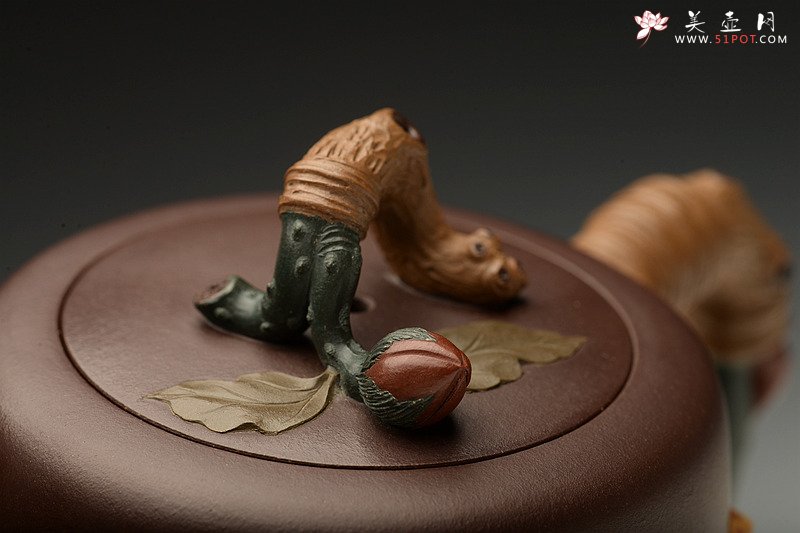 紫砂壶图片：那些花儿之月季花~ 精品重器 大美无言o(∩_∩)o  - 美壶网