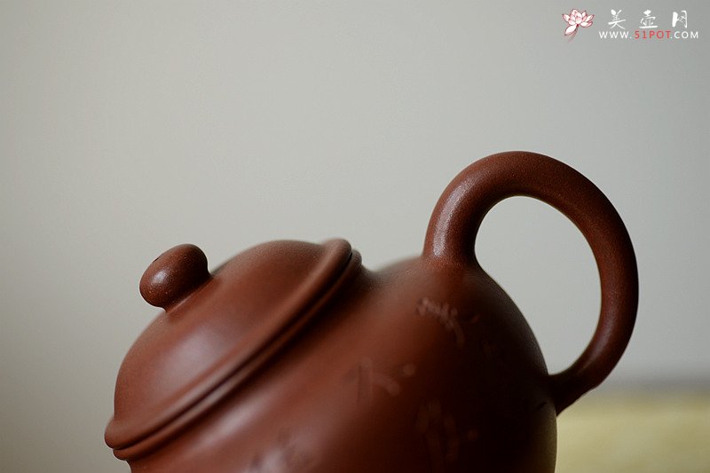紫砂壶图片：鸿渝山房摹古之留佩莲子 娇小可人 美壶特惠 - 美壶网