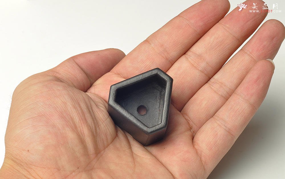 紫砂壶图片：张秋平全手微型花盆 漂亮好玩 - 美壶网