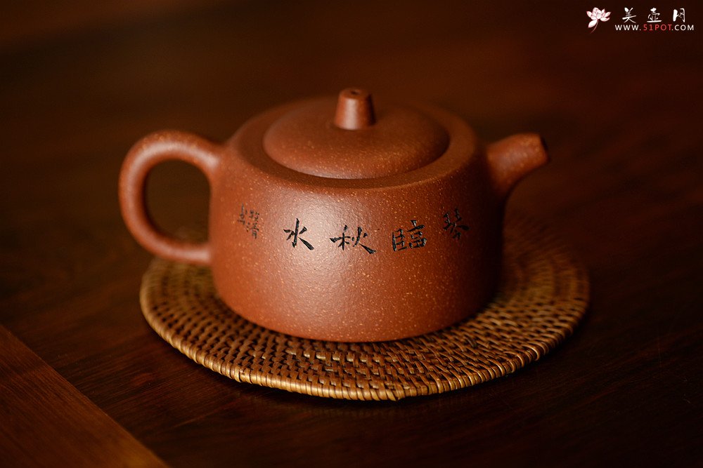 紫砂壶图片：油润降坡泥 山水清味~ 曼生井栏 - 美壶网