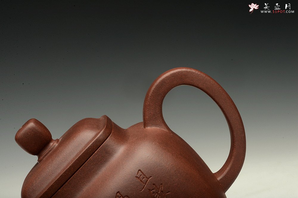 紫砂壶图片：国工许学军新作 全手镶片  鸣远四方  浑厚高俊 风骨丰雅 - 美壶网