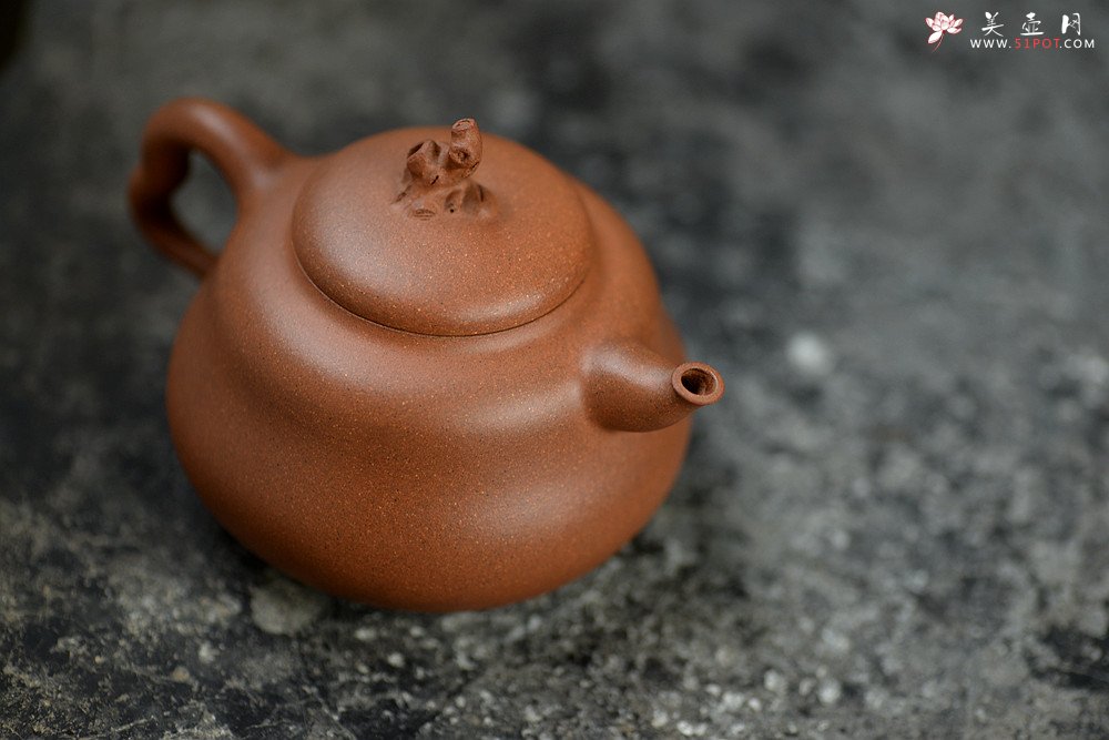 紫砂壶图片：潘小东原创 真 善 美 原矿老段泥 全手济公葫芦  - 美壶网