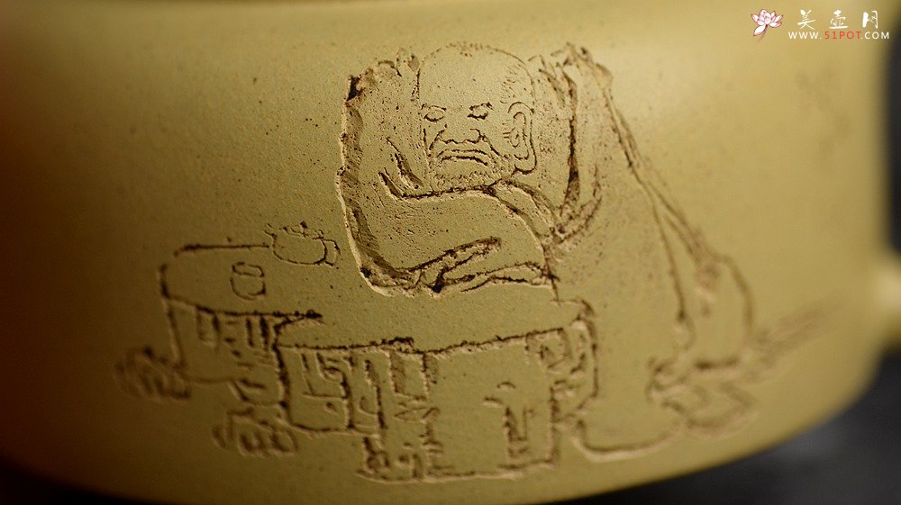 紫砂壶图片：传统器形之曼生井栏 本山绿 - 美壶网