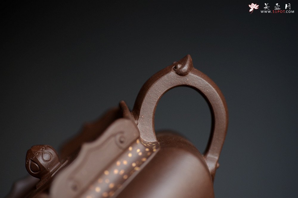 紫砂壶图片：史金妹经典之作 精品如意僧帽  传统文化 做工精致 - 美壶网