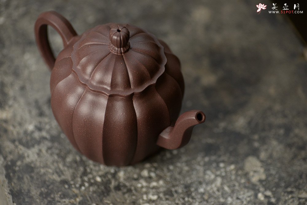 紫砂壶图片：筋囊大品 明针优秀 性价比突出~ 水仙 线条优美 - 美壶网