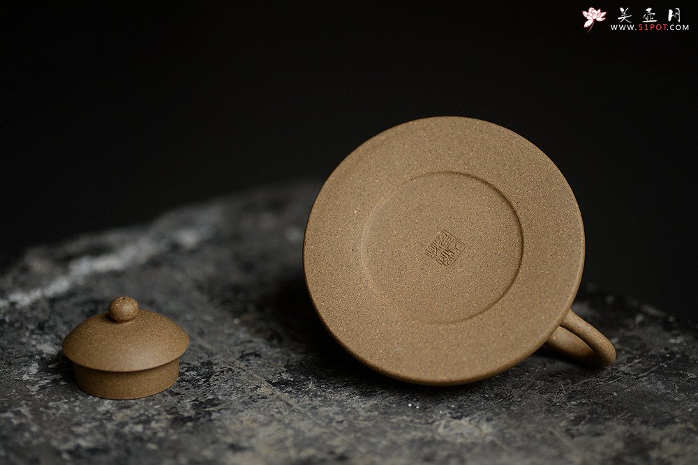 紫砂壶图片：美壶特惠 老味经典 石铫壶 原矿老段泥 - 美壶网