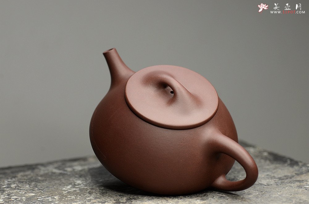 紫砂壶图片：陆轶舟作品 景舟石瓢 相映得趣  文气实用~ - 美壶网