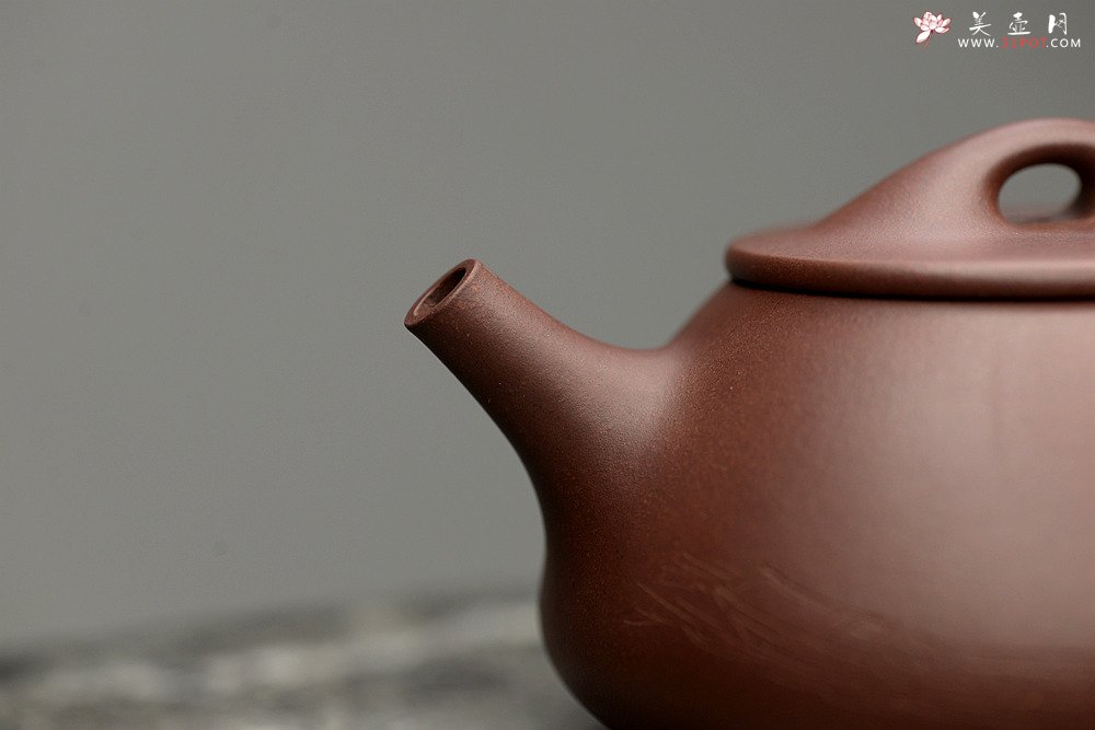 紫砂壶图片：陆轶舟作品 景舟石瓢 相映得趣  文气实用~ - 美壶网