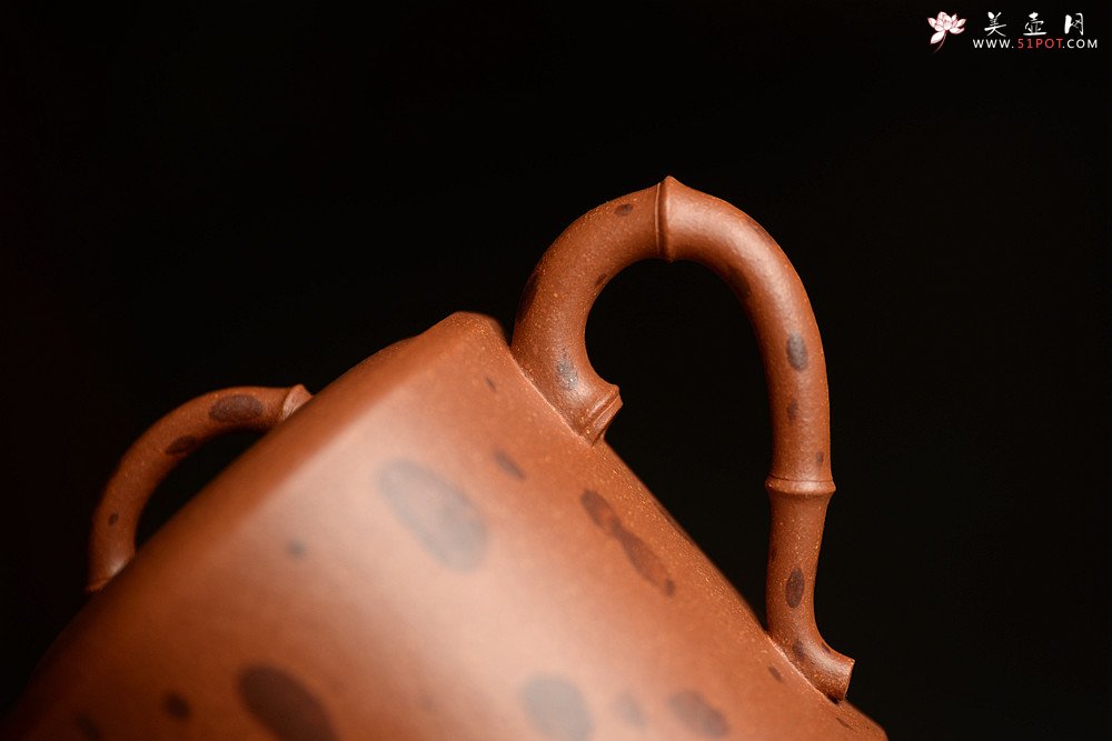 紫砂壶图片：曲峰近作 文气秀雅 优质降坡泥 湘妃 - 美壶网