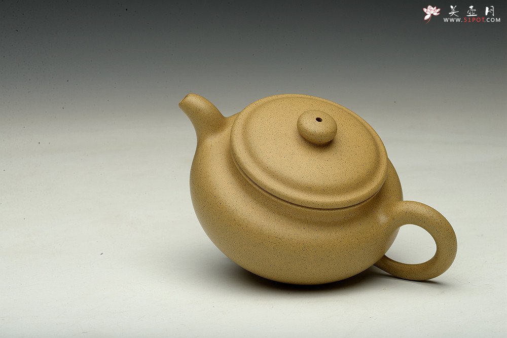 紫砂壶图片：诱人o(∩_∩)o 黄龙山本山绿泥 全手小仿古 传统精品 素雅 - 美壶网