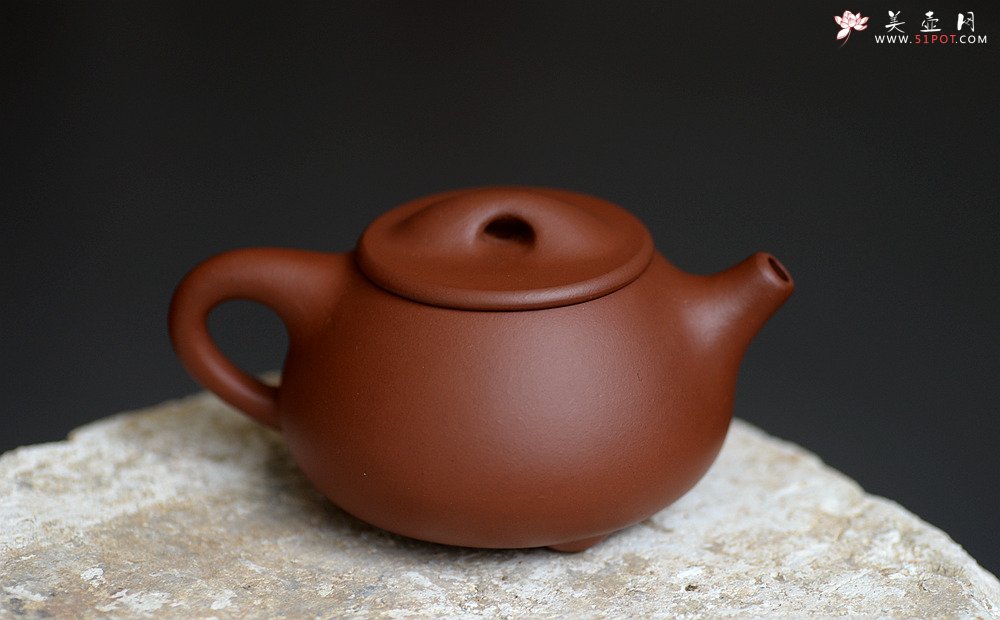 紫砂壶图片：美壶特惠之石瓢对壶 传统实用 紫砂入门必选 - 美壶网