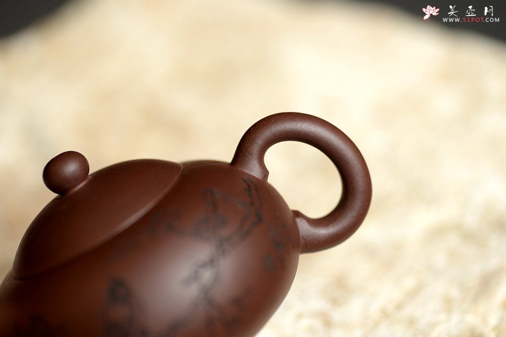 紫砂壶图片：谭华斌近作 道洪风格之玉露 刀法精炼 可人小壶 美壶特惠 - 美壶网