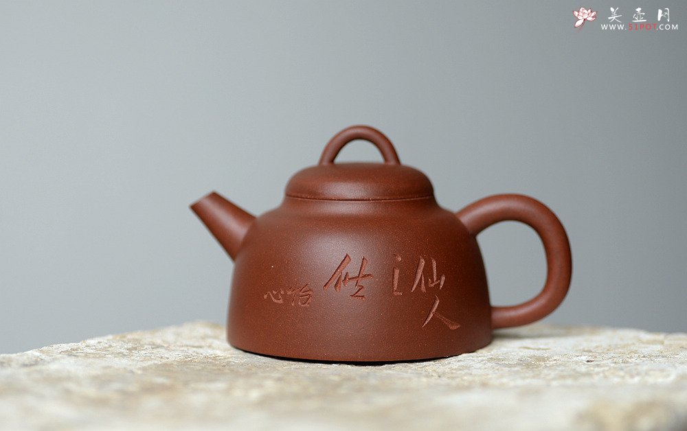 紫砂壶图片：美壶特惠 仙人之供 摹古清代金钟 茶人最爱~ - 美壶网