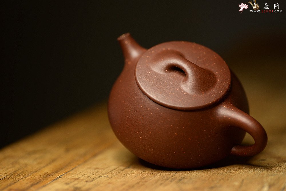 紫砂壶图片：紫泥调砂  永恒的经典 石瓢  - 美壶网
