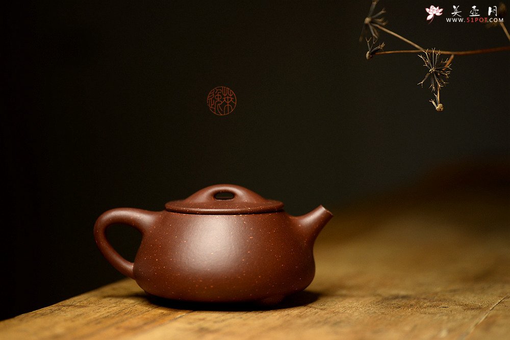 紫砂壶图片：紫泥调砂  永恒的经典 石瓢  - 美壶网