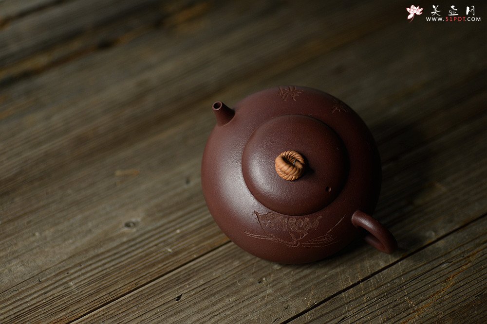 紫砂壶图片：高路装饰 别样心意~ 全手静远  - 美壶网