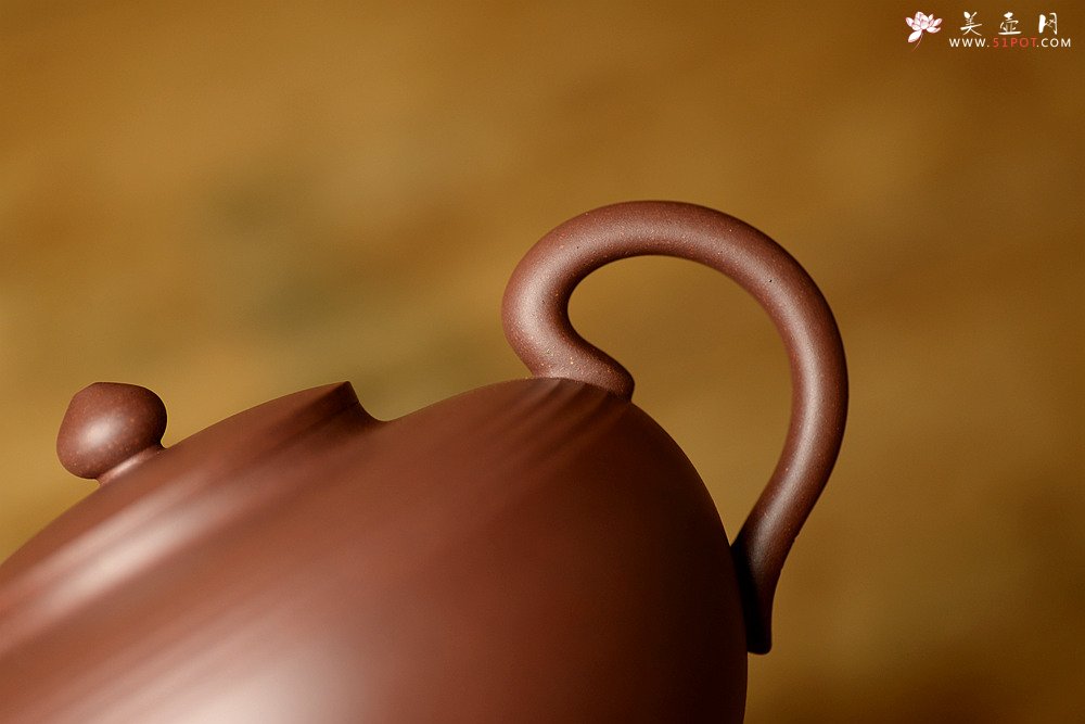 紫砂壶图片：古朴大气~ 于洪霞老师精心之作 全手汉韵套组~ 饱满俊雅 - 美壶网