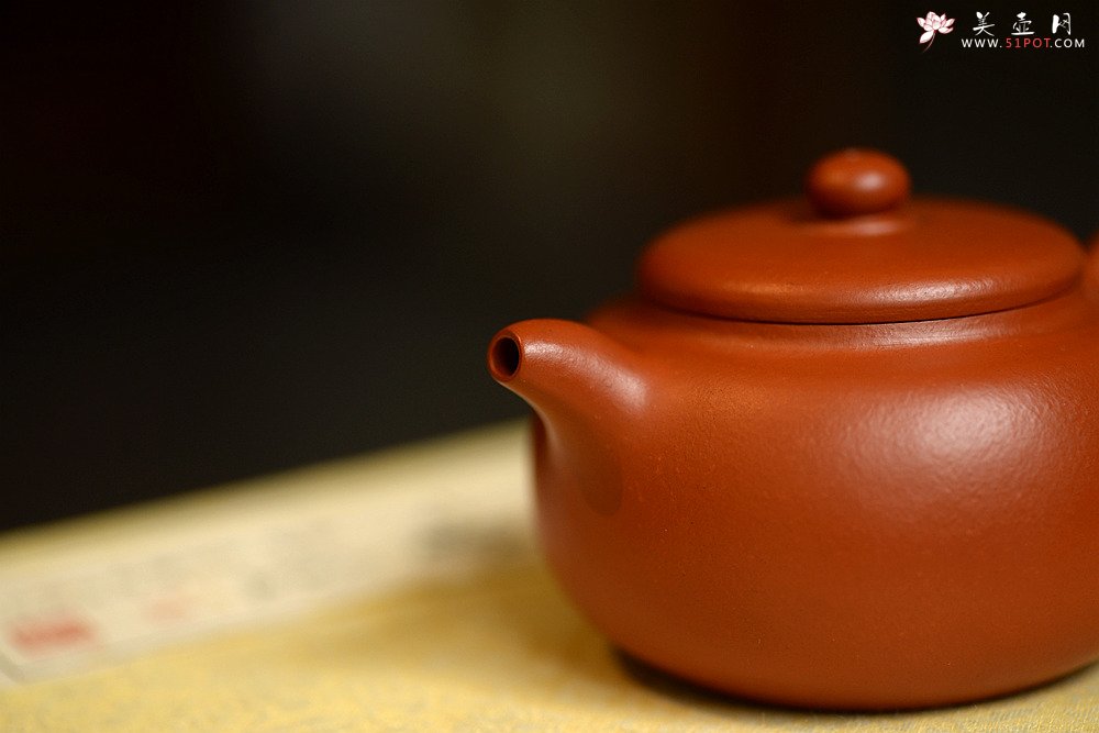 紫砂壶图片：徐亚春新作 全手工朱泥红泉 有趣实用 - 美壶网