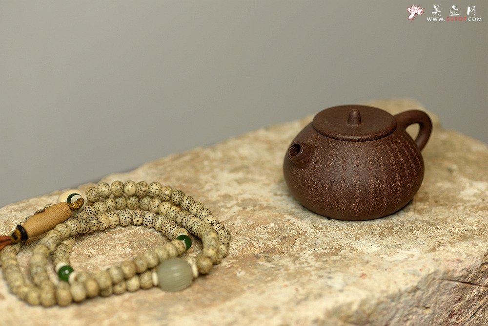 紫砂壶图片：美壶特惠 心经小巨轮 拙朴之风 杀茶利器 茶人最爱 - 美壶网