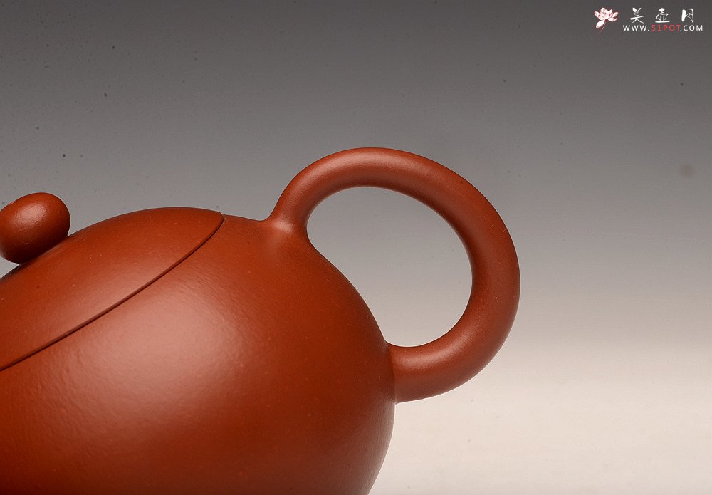 紫砂壶图片：娇艳可人 灵气之作 赵庄朱泥之精品西施  - 美壶网