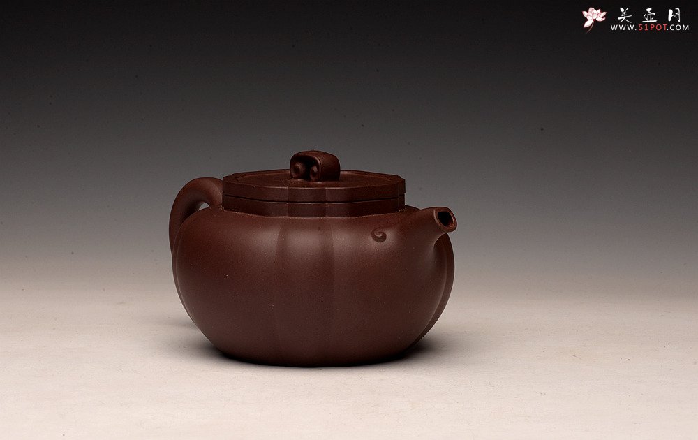 紫砂壶图片：酒虎最新力作 做工精致 器形周正 全手工太极如意 - 美壶网