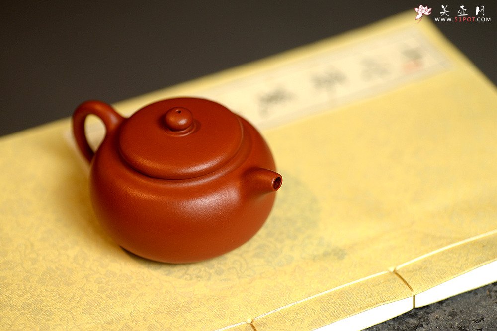 紫砂壶图片：徐亚春新作 全手工朱泥红泉 有趣实用 - 美壶网
