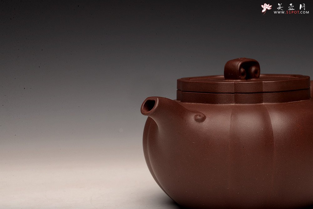 紫砂壶图片：酒虎最新力作 做工精致 器形周正 全手工太极如意 - 美壶网