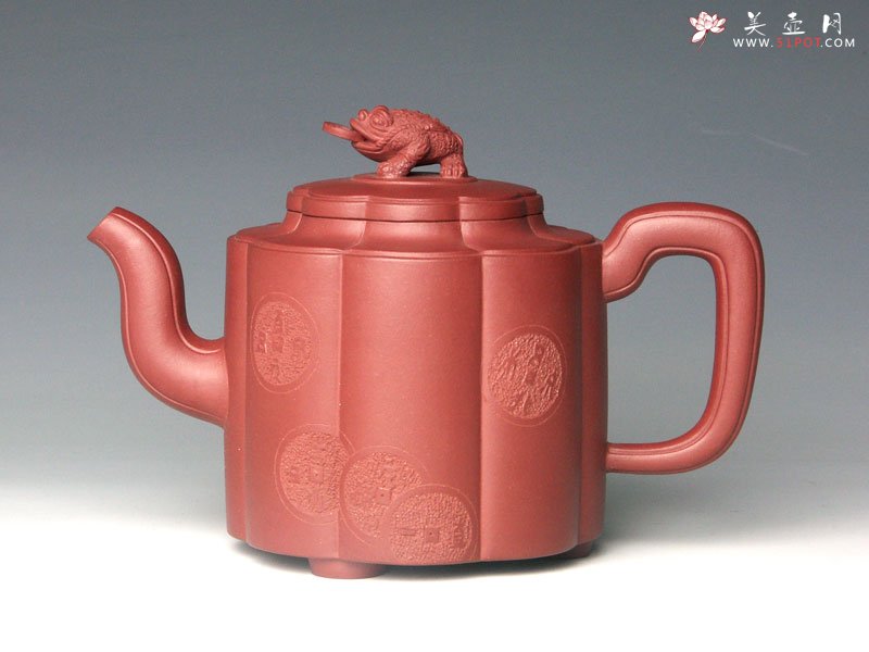 紫砂壶图片：招财进宝 - 美壶网