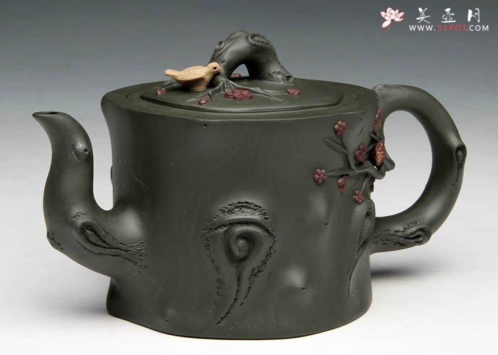 紫砂壶图片：梅桩 - 美壶网