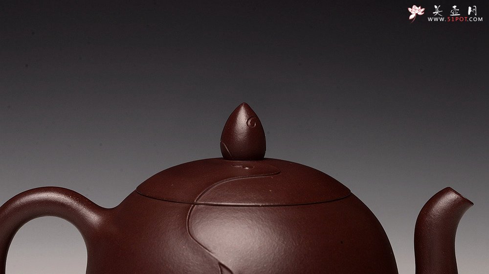 紫砂壶图片：高雪琴全手原创作品 飘逸 雅致 经典之作 全手娇阳 - 美壶网