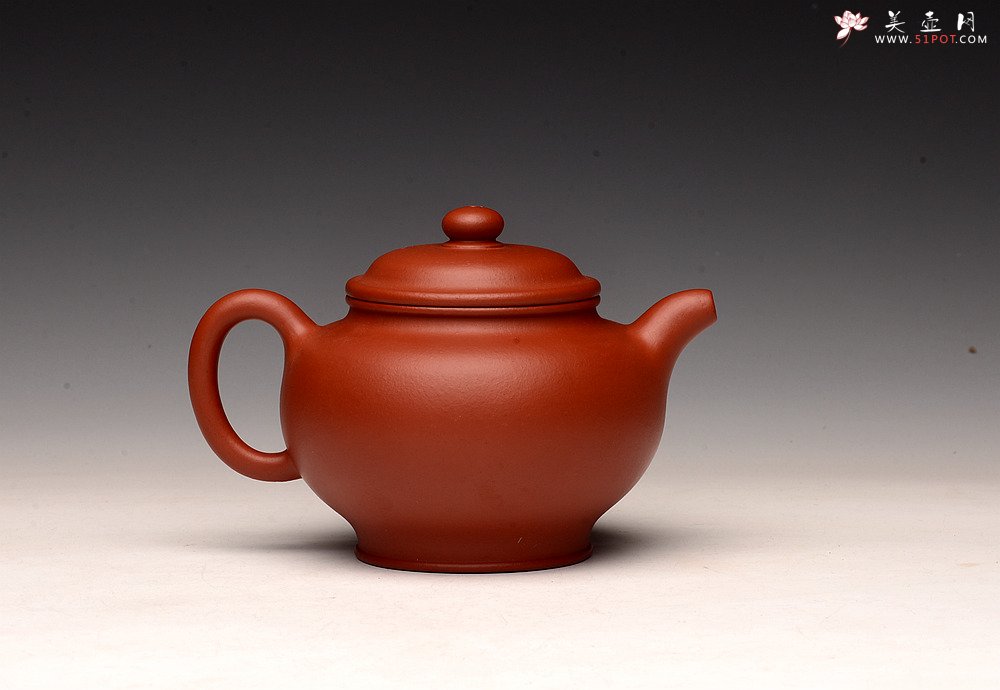紫砂壶图片：徐亚春作品 传统实用 饱满周正 掇只 优质朱泥 - 美壶网
