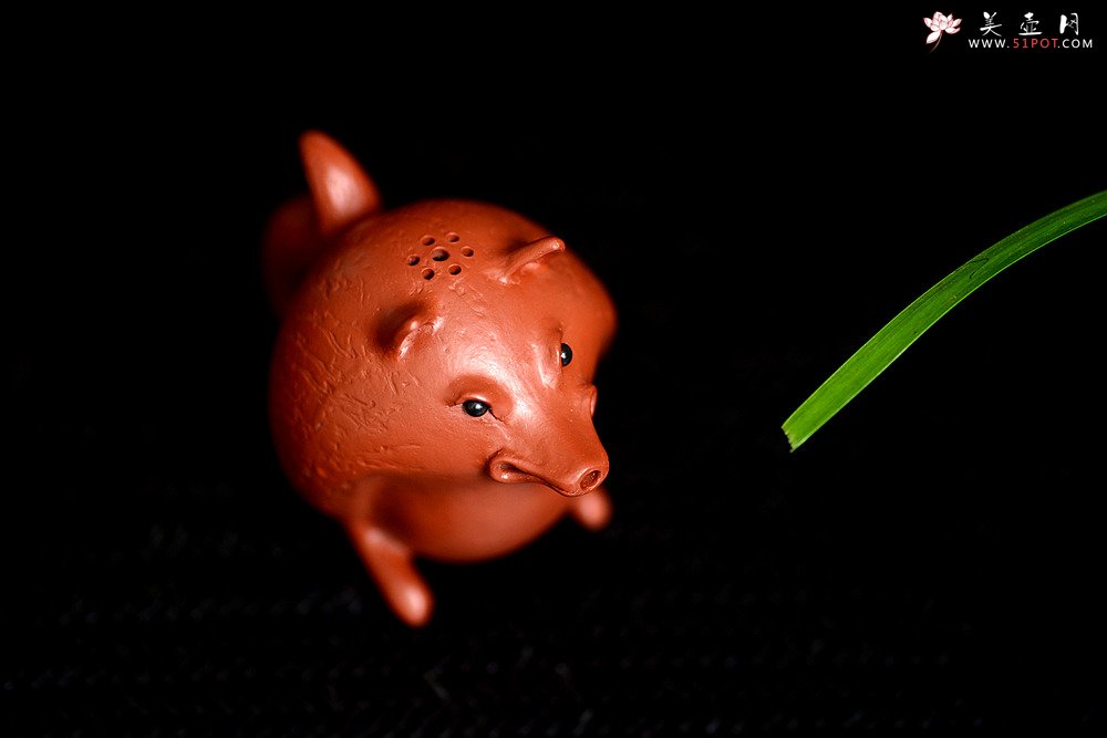 紫砂壶图片：施奇华最新文房水滴 好玩的茶宠 ~尾兽狐o(∩_∩)o  - 美壶网