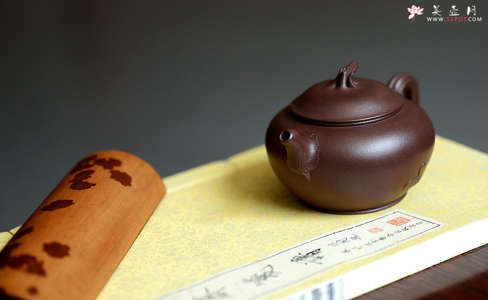 紫砂壶图片：高雪琴全手新作 做工精致 构思精妙别有风味 春韵壶 - 美壶网