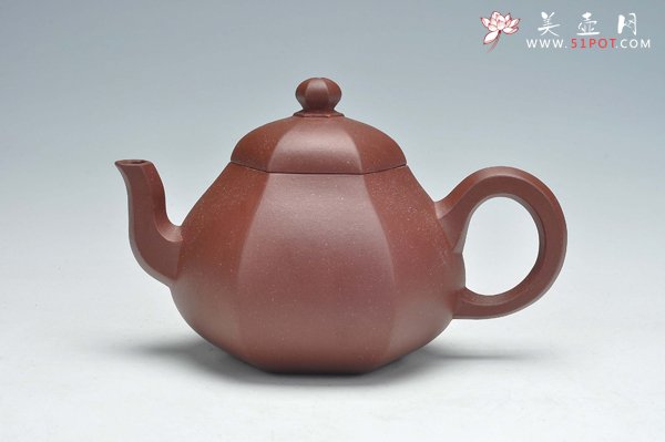 紫砂壶图片：六方梨形 - 美壶网