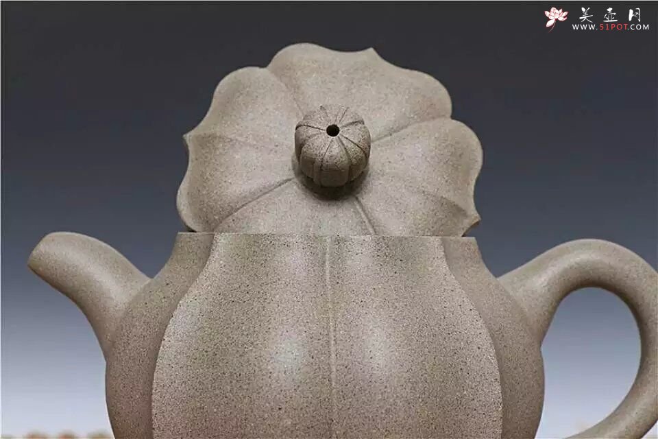 紫砂壶图片：高锦囊壶 - 美壶网