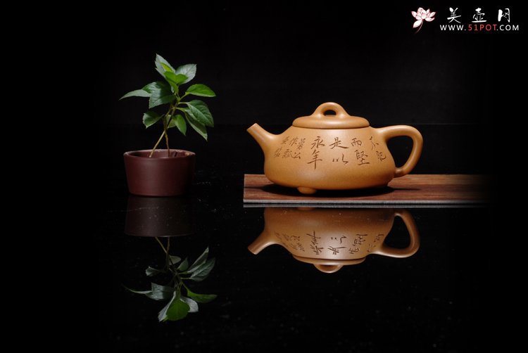 紫砂壶图片：曼生石瓢 - 美壶网