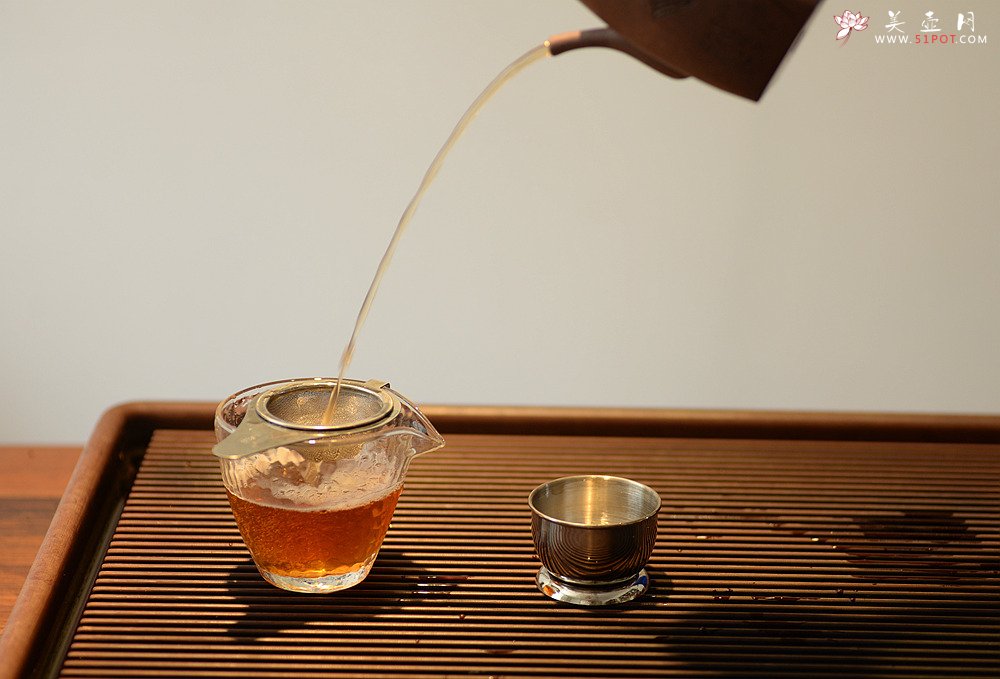 紫砂壶图片：美壶定制赠品活动 茶盘必备 不锈钢漏斗套组 - 美壶网