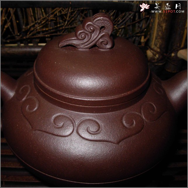 紫砂壶图片：祥云如意壶 - 美壶网