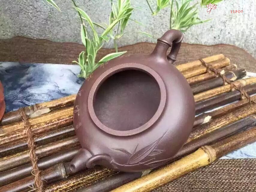 紫砂壶图片：圆竹 - 美壶网