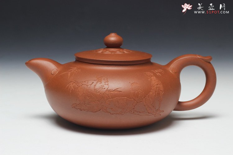 紫砂壶图片：事事如意 - 美壶网