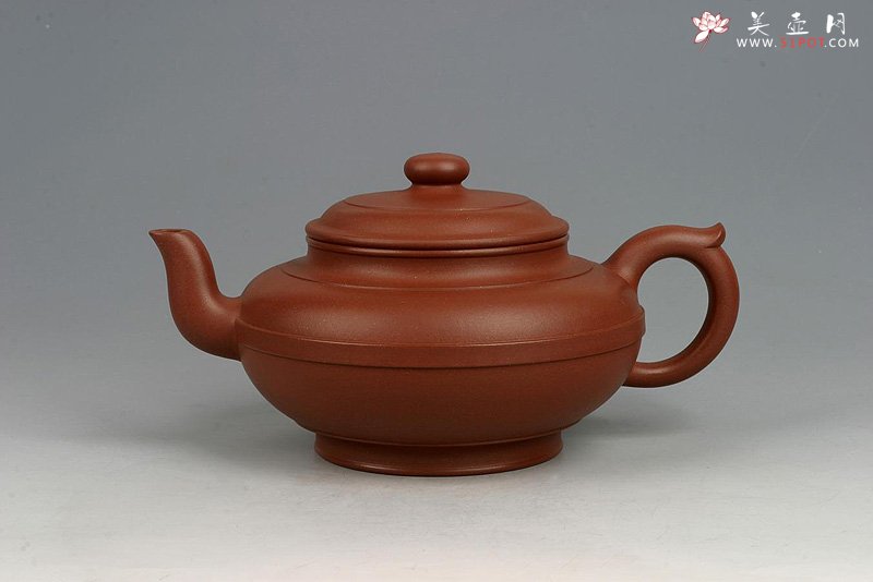 紫砂壶图片：高线圆壶 - 美壶网