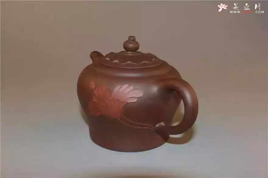 紫砂壶图片：荷悟 - 美壶网