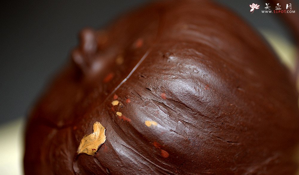 紫砂壶图片：花货新风尚  妙趣横生 潘丹初全手新作 树魂 - 美壶网