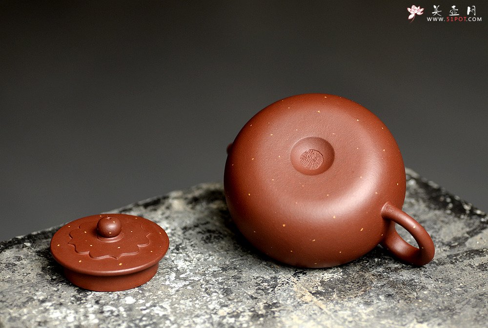 紫砂壶图片：温文尔雅 素雅精致 全手铺砂明华  - 美壶网