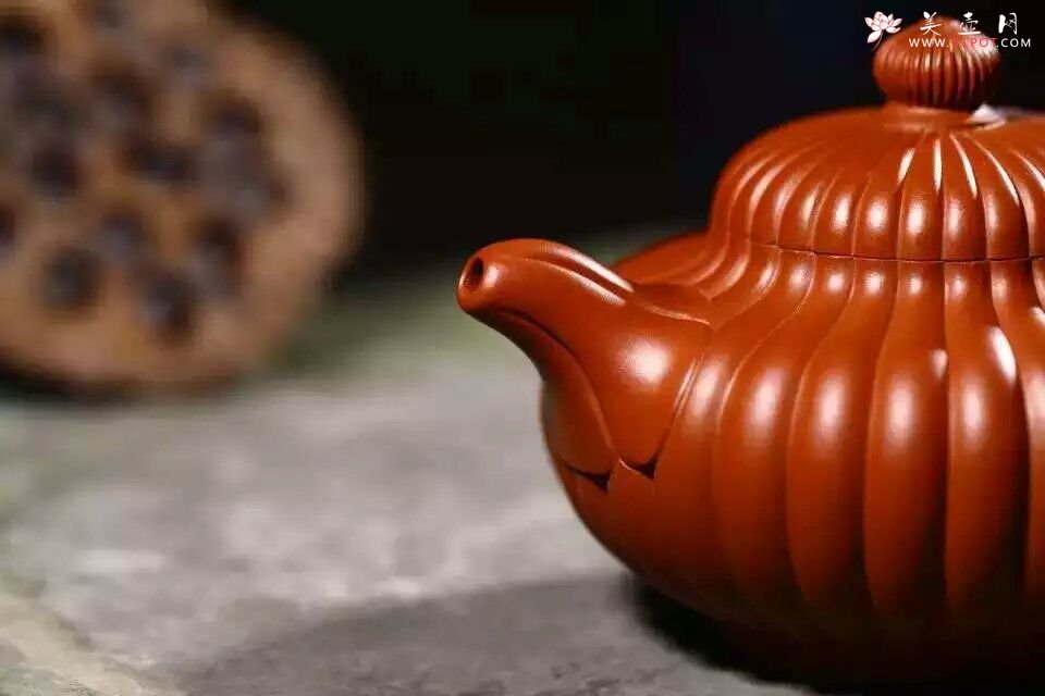 紫砂壶图片：筋纹掇只 - 美壶网