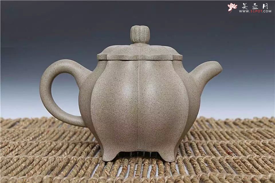 紫砂壶图片：高锦囊壶 - 美壶网