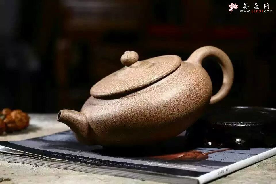 紫砂壶图片：桃花泥韵香 - 美壶网