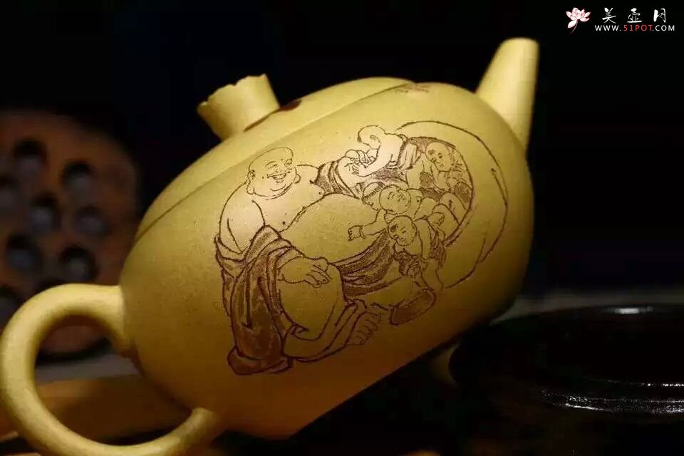 紫砂壶图片：佛缘 - 美壶网