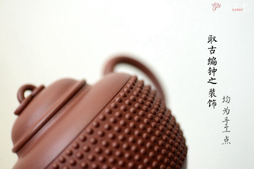 紫砂壶图片：于洪霞乙未年全手精品之作 挺拔俊秀  全手钟乐  - 美壶网